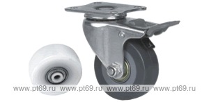 Колесо поворотное с площадкой Lema BF2-TPA-50-40-B6