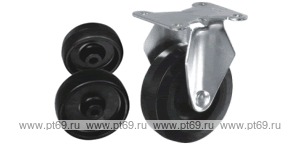 Колесо неповоротное Lema CE1-PA-75-55-3