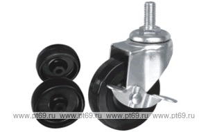 Колесо поворотное с болтом Lema CE3-PA-75-55-C3
