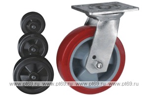 Колесо поворотное с площадкой Lema GC2-PL-200-310-6