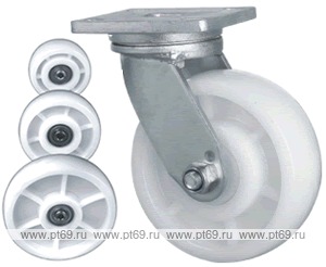 Колесо поворотное с площадкой Lema GH2-TPA-125-800-6